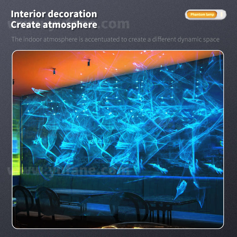Dynamic Dream Phantom Projection Light Outdoor Atmosphere Project Lighting Park Starry Decoration Water Laser Light