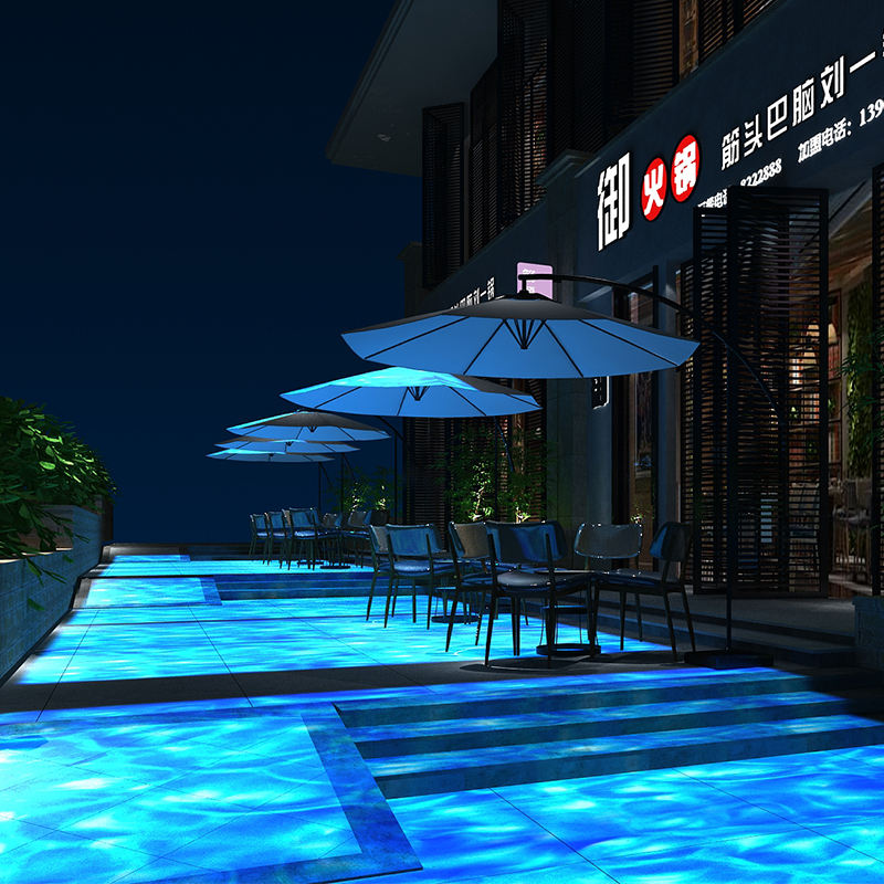 Dynamic Water Ripple Projection Light Indoor Ambient Decoration Projection Outdoor Gobo logo Projector