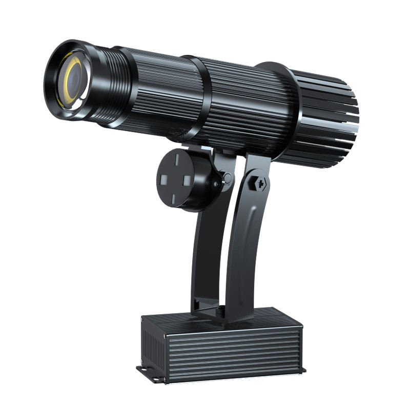 Hot Sale Customized 25W Indoor Black Christmas Decoration Advertising Projector Light Gobo Projector Logo Light