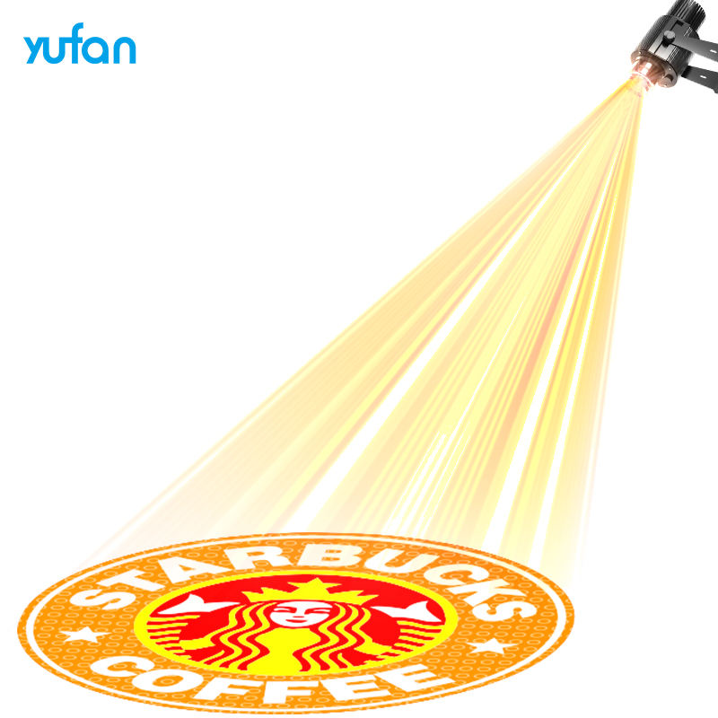 Advertising Projector Light Outdoor Waterproof Remote Control Customized logo Gobo Projector