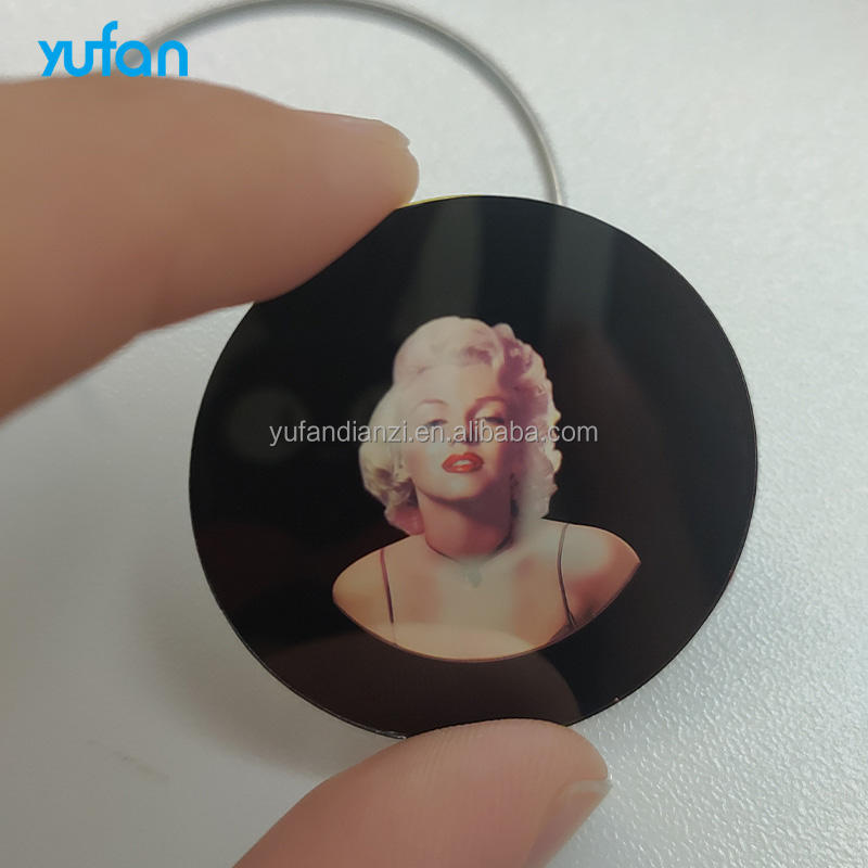 Oem Gobo Lens Laser Process Custom 37mm 53mm Single Two Three Full Color Thicknesquartz Glass Filter logo Projector