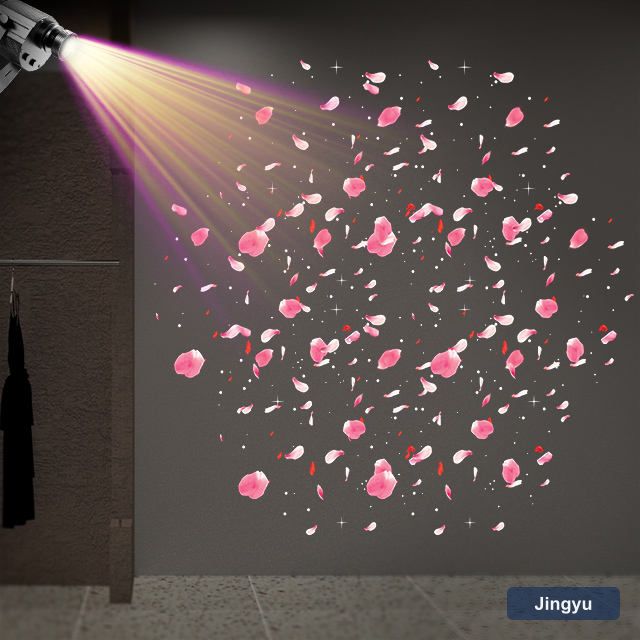 Streets Light Advertisers Tv Werbung 3d Animated Wedding logo Rotory Gobo Image Projector Advertising Moving Lights with