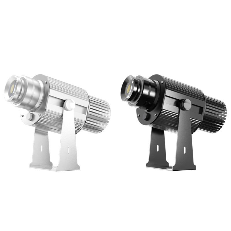 Customized 25W Waterproof Silver Black Outdoor Christmas IP67 Advertising Led Light Logo GOBO Projector