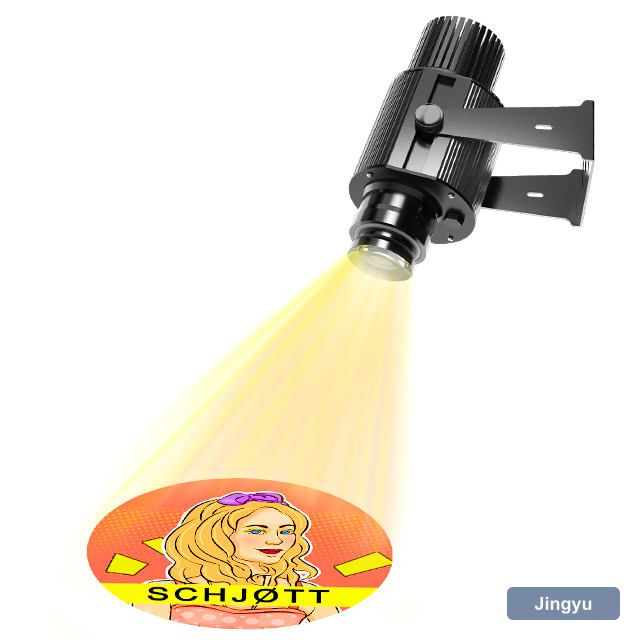 Customizable 100w Gobo Projector Ip65 Waterproof Custom Office Decorate Letters logo Lamp Led Advertising Show Light