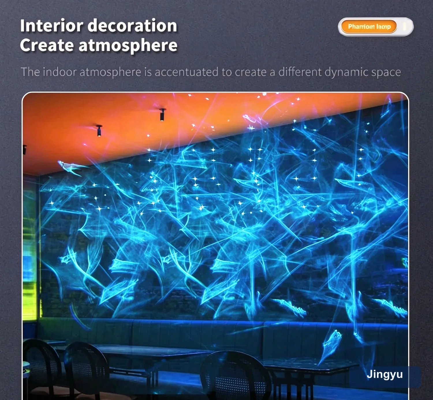 Dynamic Dream Phantom Projection Light Outdoor Atmosphere Project Lighting Park Starry Decoration Water Laser Light — detail 5
