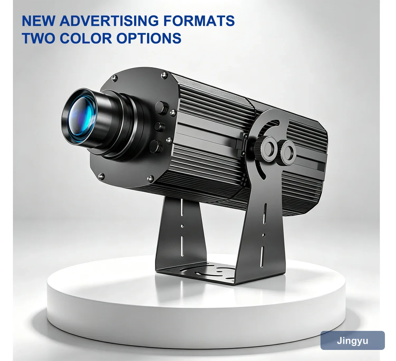 200W Super Bright IP65 Outdoor LED Gobo Projector, Custom Rotating Logo Projection for Events & Store Advertising — detail 1
