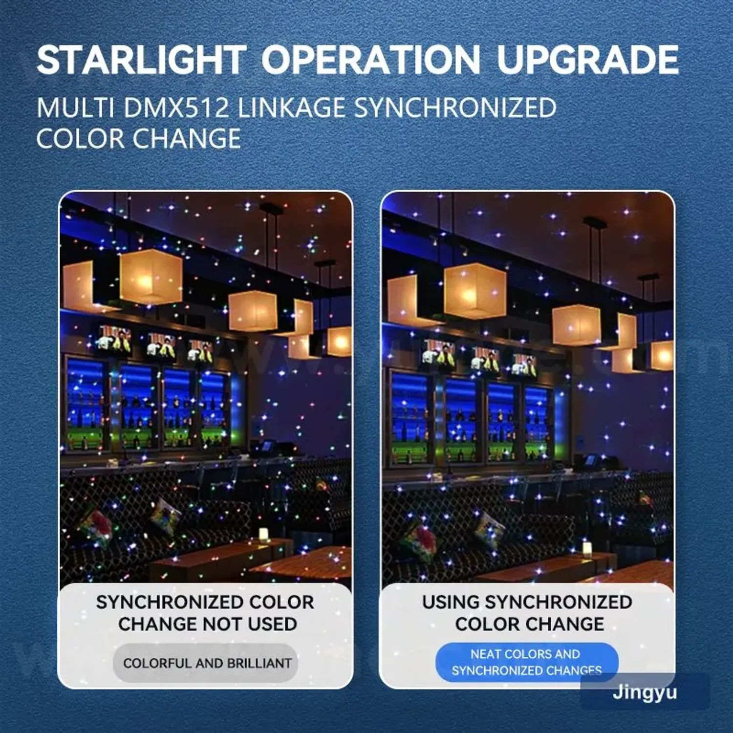 15w Starry Sky Laser Projector, Outdoor Star Light for Wedding, Party, Disco, Club & DJ Stage Beam Lighting — detail 6