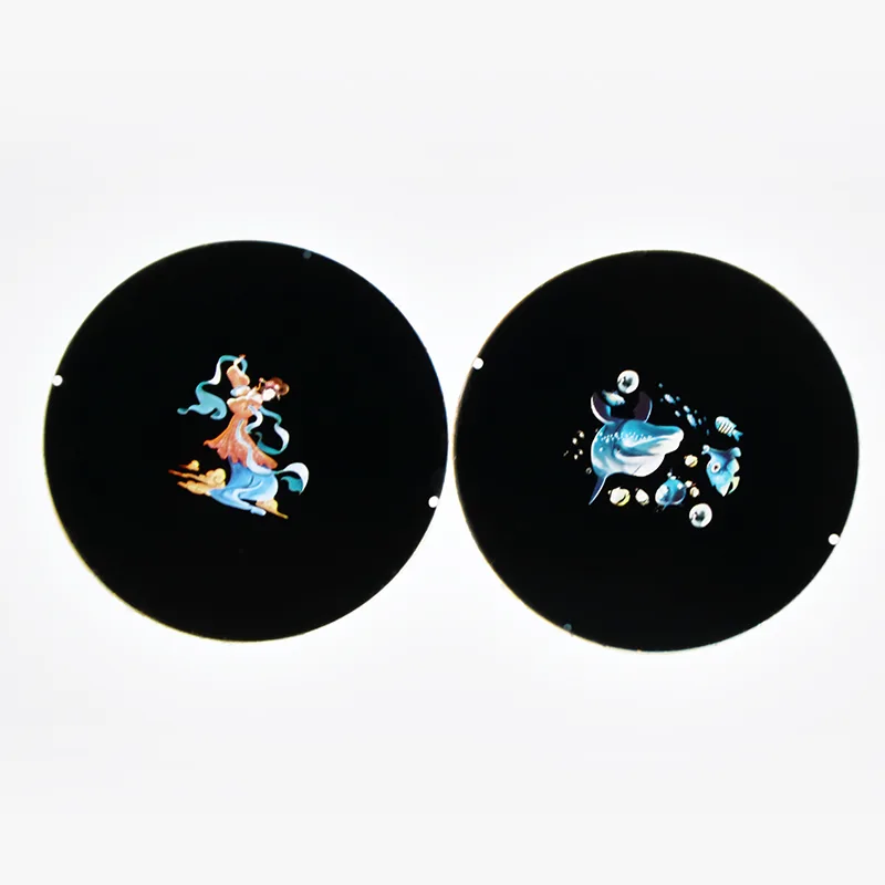 Single-color / Dual-color / Three-color & Full-color Custom Gobo Pieces for Projectors view 2