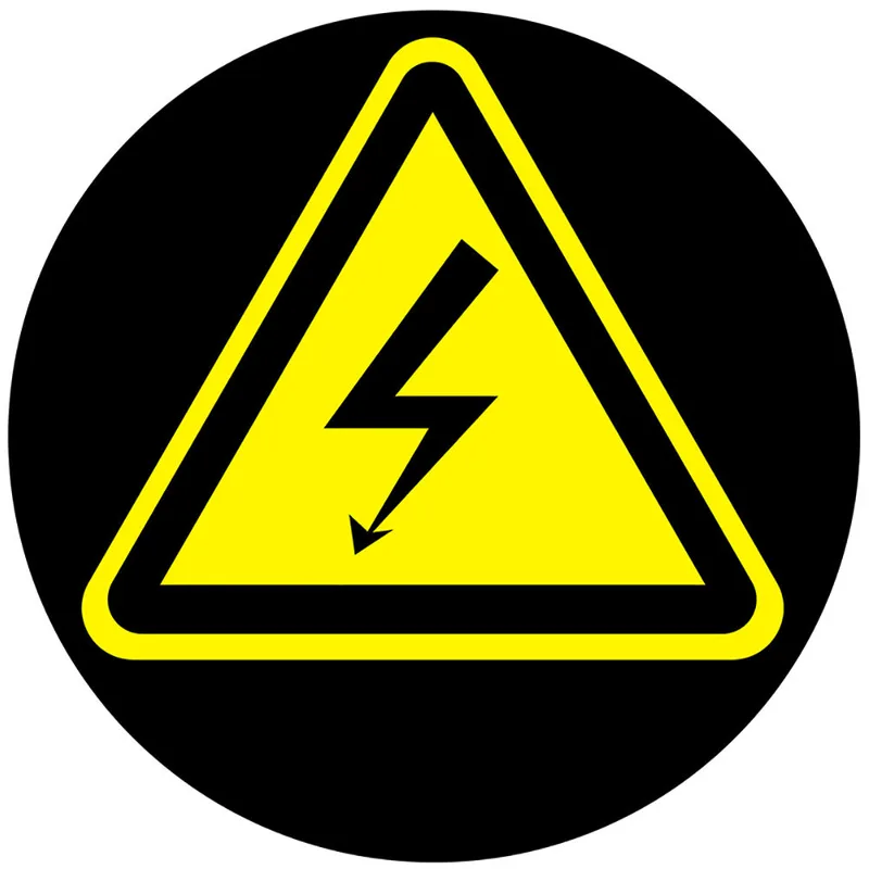 Safety Road Traffic logo Sidewalk zebra Crossing Warning Signs for Gobo Projector view 2