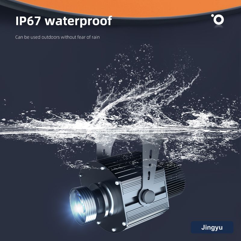 80W Waterproof Advertising Projector Gobo Light for Outdoor Use logo Projection Lights view 6
