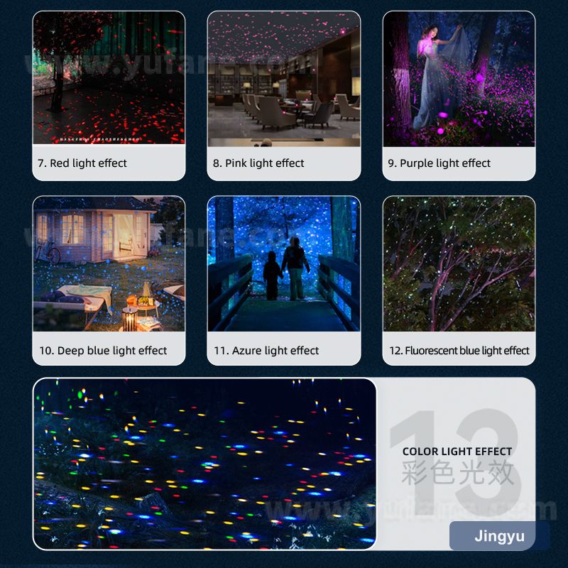 Outdoor Waterproof Full-Color Animated Laser Projector Cartoon Animal Projection Light Park Illumination Ambient Light view 5