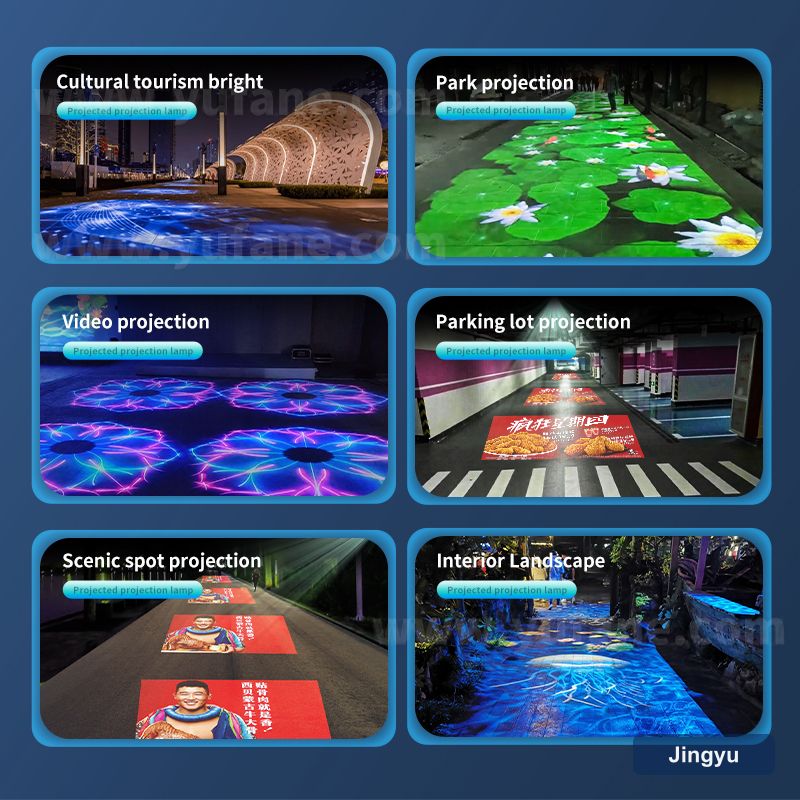 Other Advertising Equipment Elevator Zoom Dynamic Image Decorations Projection Light Smart Animation Video Gobo logo Projector view 6