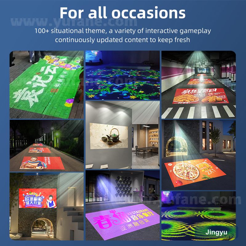 Other Advertising Equipment Elevator Zoom Dynamic Image Decorations Projection Light Smart Animation Video Gobo logo Projector view 5