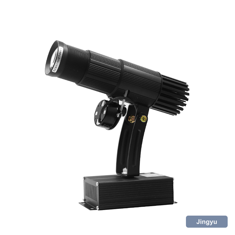 Hot Sale Customized Portable Rechargeable Battery LED HD Lens 15W Gobo Logo Projector Light With Manul Zoom & Adjustable Angle view 5