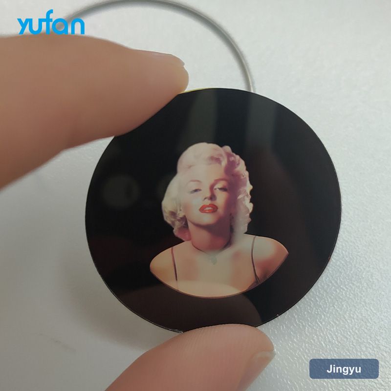 Two Color Lens Customized Pattern Gobo Pieces Gobo Lens view 2