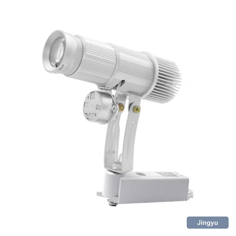 Track Gobo Projector 25 W Customized Pattern for Advertisement Black Color Jingyu Brand Track Style Logo Gobo Projectors view 2