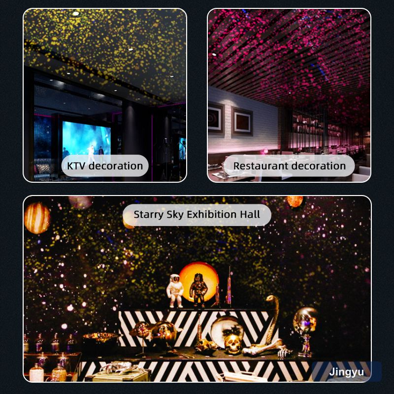 20W Dynamic Breathing Firefly Laser Projection Light Outdoor Waterproof Park Lighting Projection Gobo logo Projector view 5