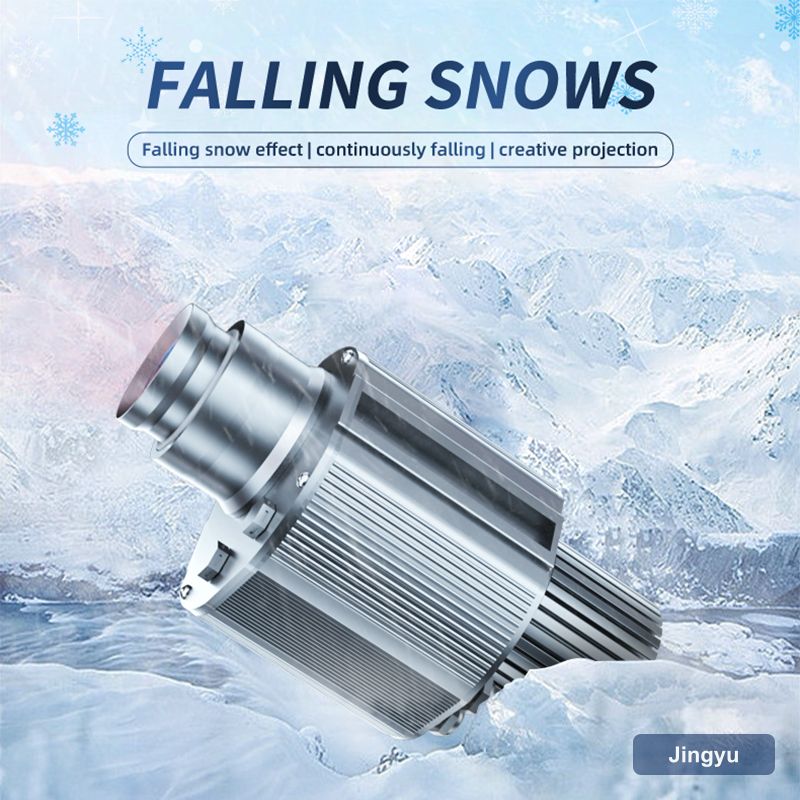 Outdoor Waterproof Christmas Holiday Landscape Decorative Lighting Snowflake LED Snowfall Projector Lamp Gobo Projector Lights view 3
