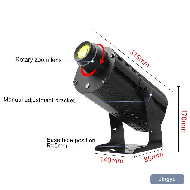Outdoor high power 160W 200W 300W dynamic water ripples projector/Led Water Wave Light Projector view 3