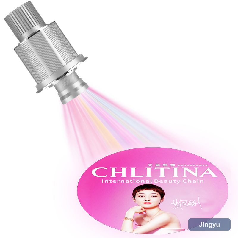 Full Color Led Sign logo Gobo 60W Projector Outdoor Laser Light Projector Gobo Lights with Remote Control