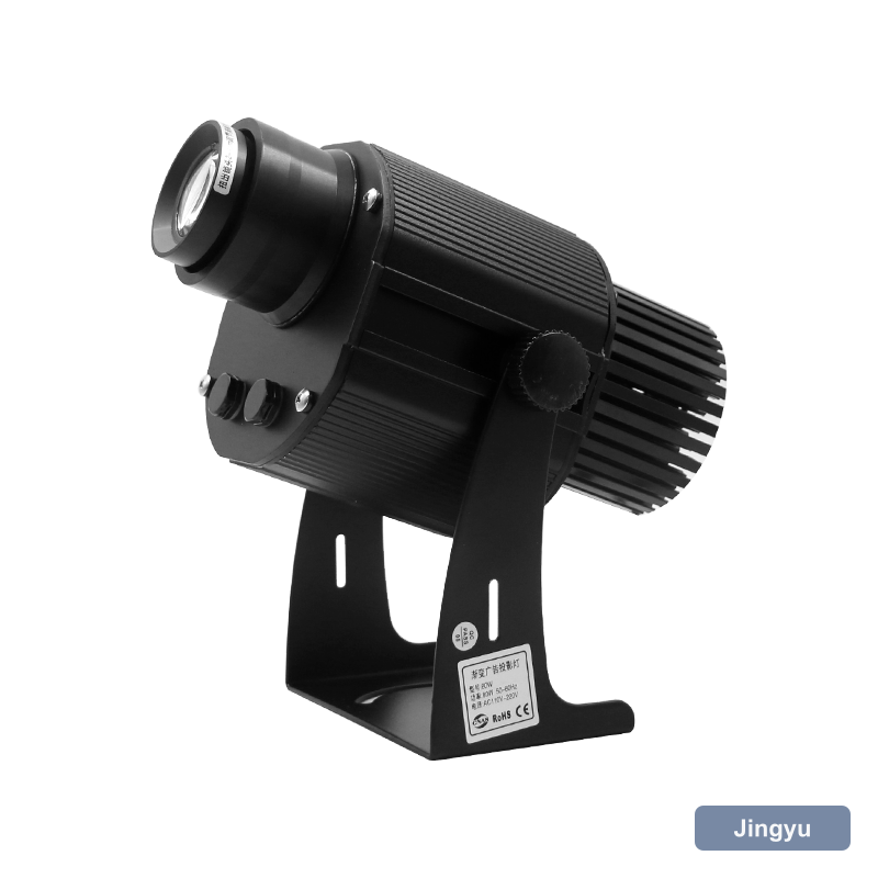 YF-G4-30 Multi-picture Logo Projector 4 Logos Switch Advertising Projection Lamp Black Color with Remote Control Gobo Projectors view 5