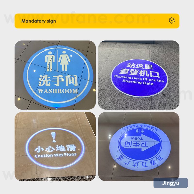 Outdoor Ip65 Waterproof Customised 150w Rotating logo Led Gobo Projector Light view 5