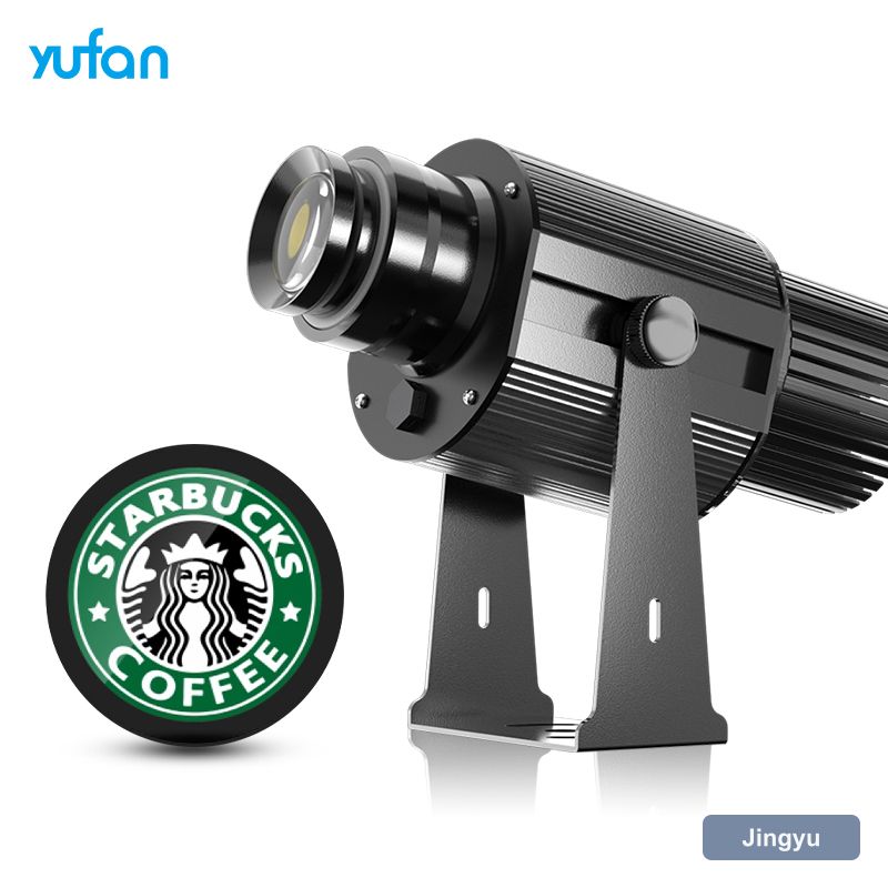 Outdoor Waterproof Laser Custom logo Projection Indoor Door Floor Rotate Gobo Projector 50w Led Elevator Advertising Light