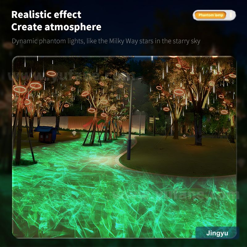 Dynamic Dream Phantom Projection Light Outdoor Atmosphere Project Lighting Park Starry Decoration Water Laser Light view 2