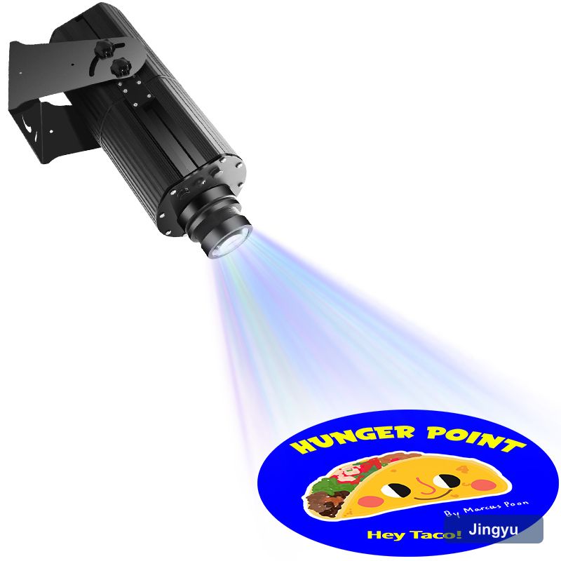 300W Outdoor Waterproof Dynamic Gobo Projector Advertising Gobo Projector Custom Logo on Floor Projector Light Decoration