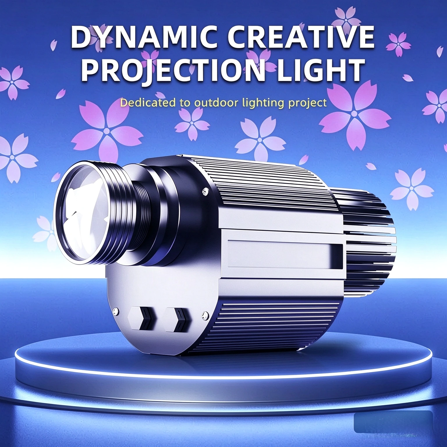 Dynamic Pattern Projection Light Outdoor Waterproof Lighting Special Effects Projection Gobo Logo Projector