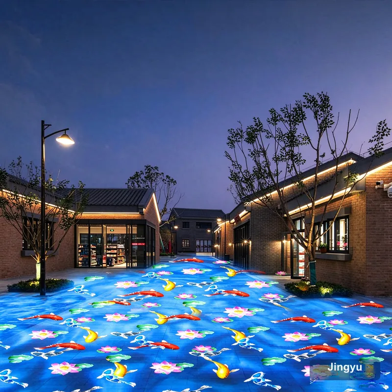 Dual Head Gobo Logo Projector, IP67 Waterproof Outdoor LED Advertising Pattern Projection Lamp, Custom Logo & Water Ripple Projection view 3