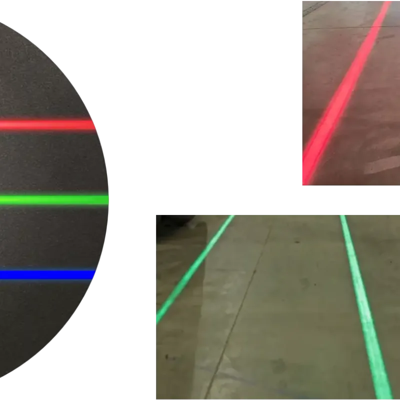 Laser Line Projection Light | Industrial Warning Sign Projector, Virtual Sidewalk & High-Bright Laser Spotlight view 7
